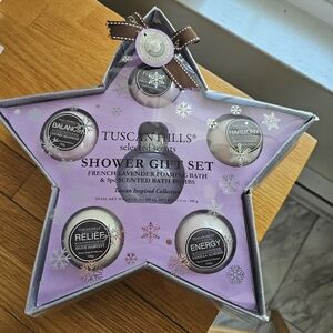 Tuscan hills shower bath set